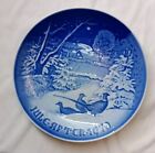 1970 Bing & Grondahl B&G Pheasants In The Snow At Christmas Jule After 7" Plate
