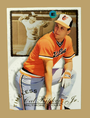 1995 Fleer Emotion Timeless CAL RIPKEN JR #5 Baltimore Orioles MINT!