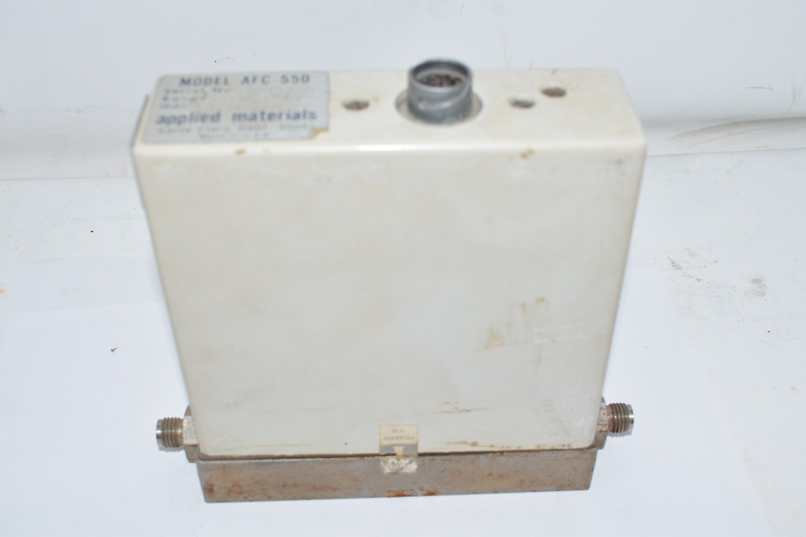 Applied Materials AMAT AFC 550 Mass Flow Controller Hydrogen 6-300cc/m