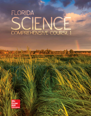 6th Grade 6 McGraw Hill Florida Science Comprehensive Course 1 Student Edition