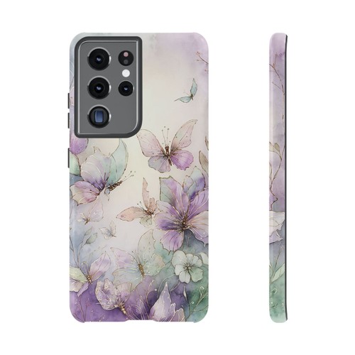 Spring Butterfly Phone Case, Elegant Nature-Inspired Design Cover | X53 - 第 255/272 張圖片