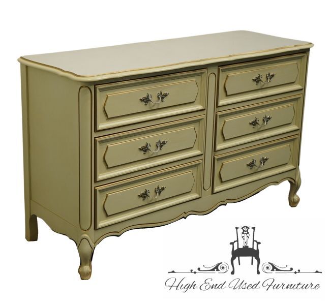 HENRY LINK Cream Antique White Country French Style 51