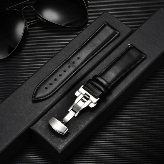 Cinturini 18-24mm Vintage Orologio In Pelle Cinturino In Vitello - Foto 7