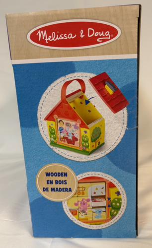 Melissa & Doug Nickelodeon Blue's Clues & You Wooden Take-Along House New 2021 - Picture 3 of 5