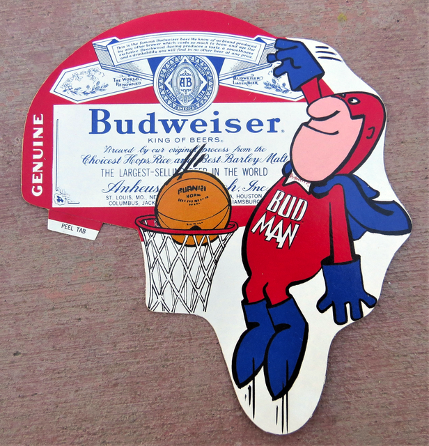 Vintage LOT OF 8 Budweiser Bud Man Stickers NEW OLD STOCK Large Size eBay