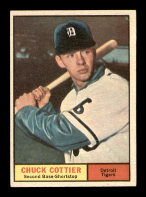 1961 Topps Set Break #13 Chuck Cottier EX-MINT *OBGcards* | eBay
