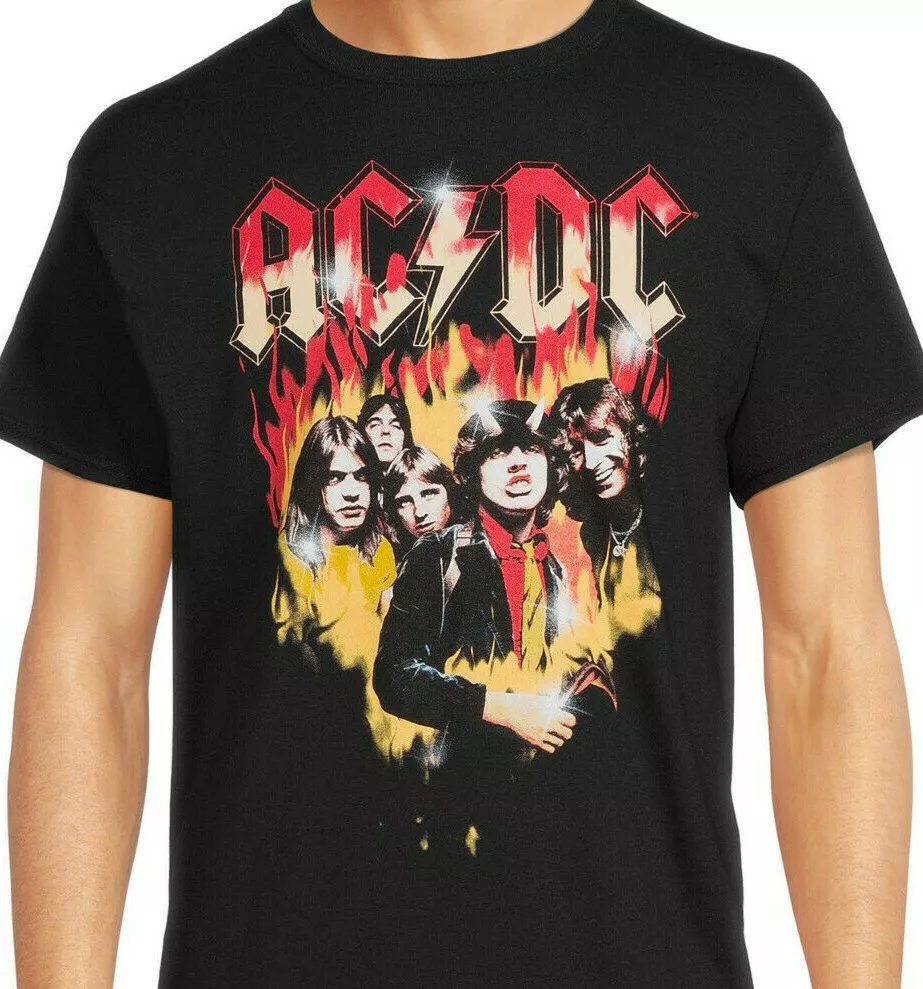 ACDC Classic Album Rock 80's T-Shirt men S-3XL AC DC