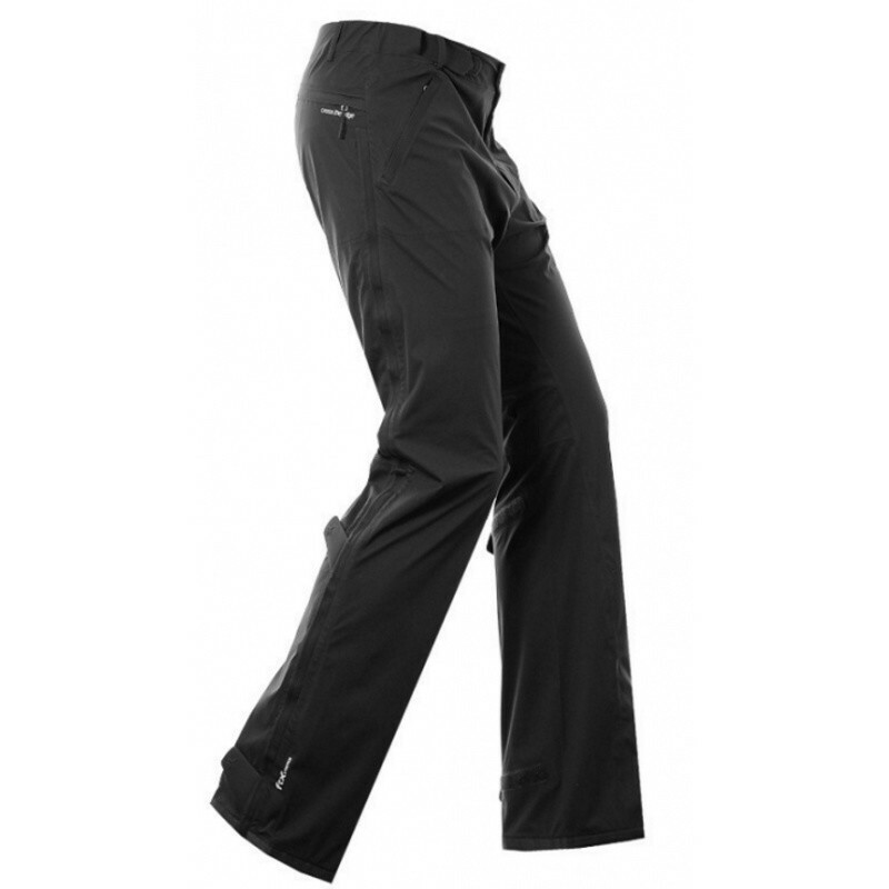 Брюки с перекрестными краями, черные женские дождевые брюки