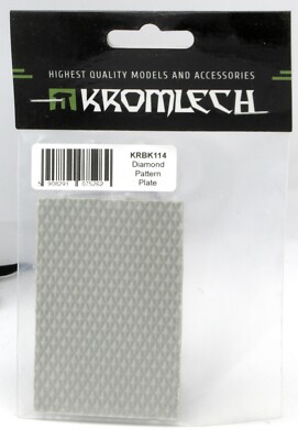 Kromlech KRBK114 Diamond Pattern Plate (Conversion Bitz) Terrain Accessory