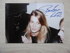 Barbara Rudnik autograph signed 9x13 cm picture