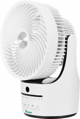 Dimplex Xpelair 360° Tabletop Desk Fan 45W White Cooling Night Timer  XPA360CF | eBay