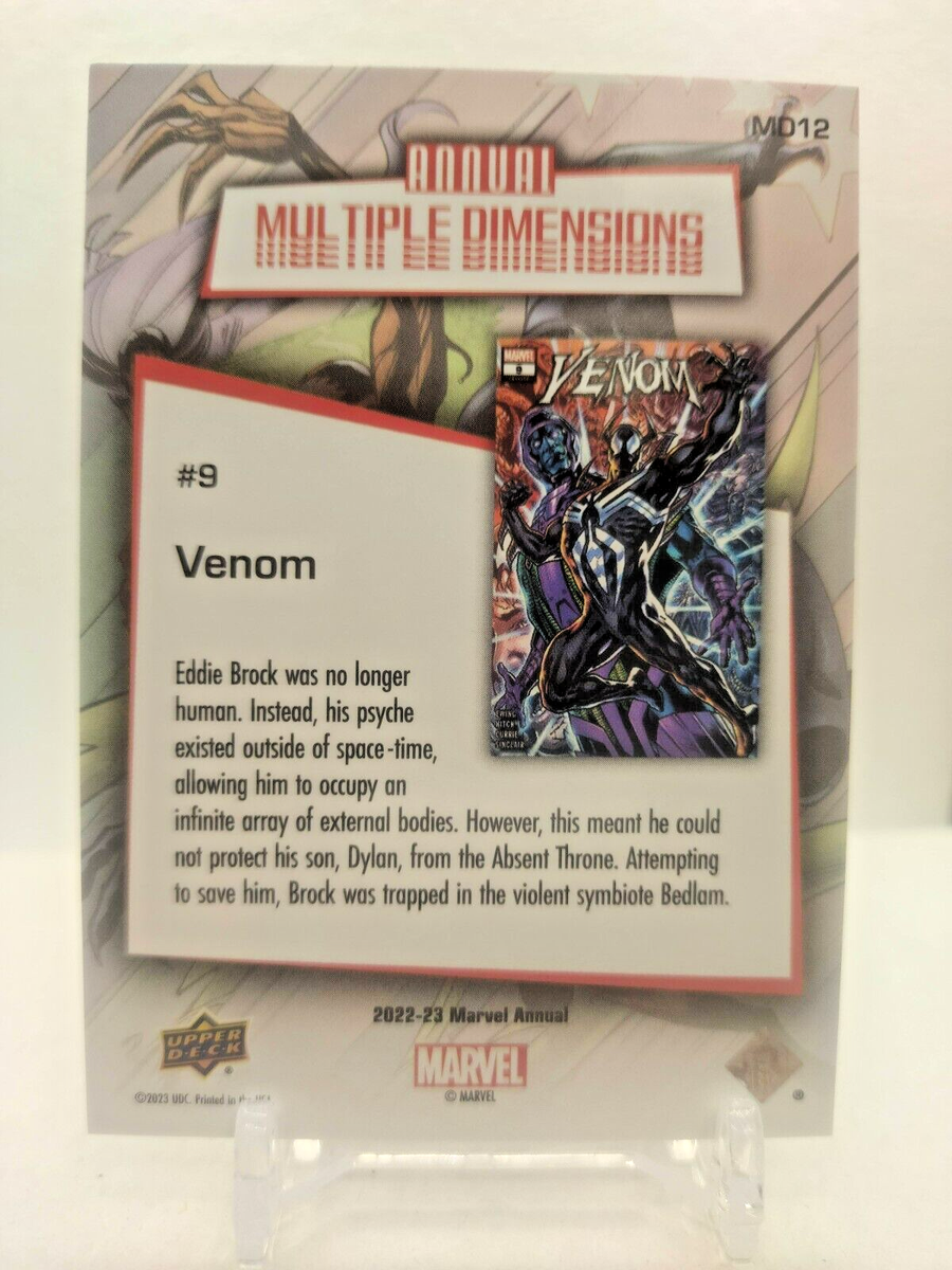 VENOM SP Multiple Dimensions 2022-23 Upper Deck Marvel Annual