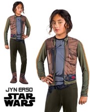Star Wars Rogue One Jyn Erso Child Kids Halloween Costume Size Medium Large