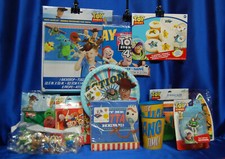 Toy Story Party # 15 Plato Servilleta Invitación Pastel Calcomanía Mantel Figuras Globos