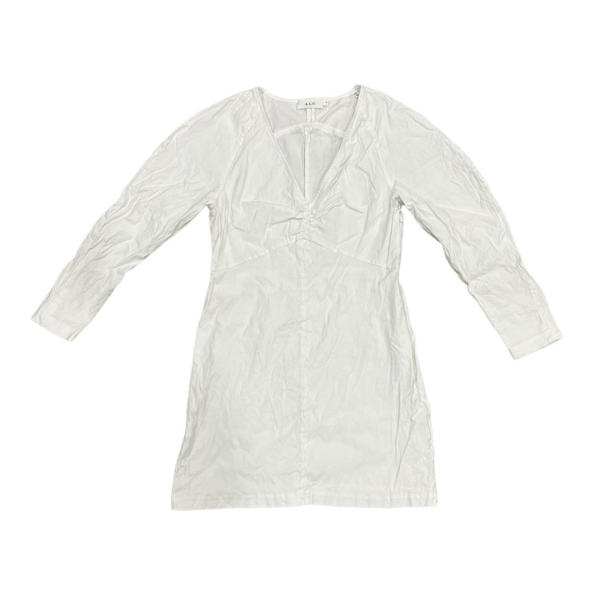 august mini dress Halterneck Floral-Appliqué Corset Mini Dress in Ivory - 6