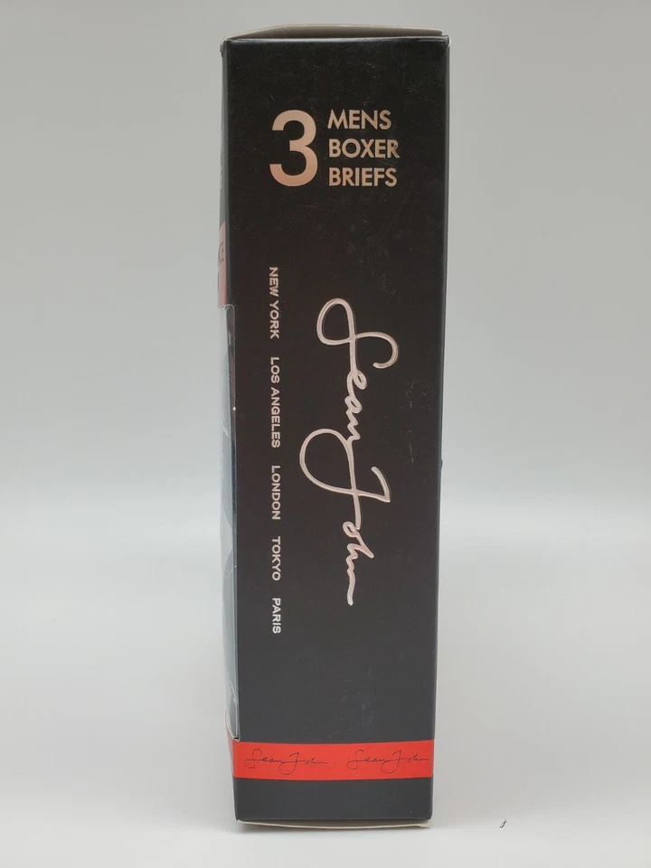 Paquete de 3 calzoncillos boxer de rendimiento SEAN JOHN para hombre M L XL 2XL 3XL 4XL colores surtidos Foto 3 de 3