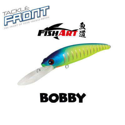 FISHART - Bobby ~ 88mm, 10g, Diving Shad Floating Fishing Lure