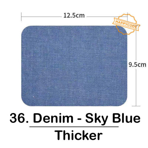 Iron On Mending Patch Repair Mender DIY 12.5cm * 9cm 41 Colours AU stock - Picture 44 of 49