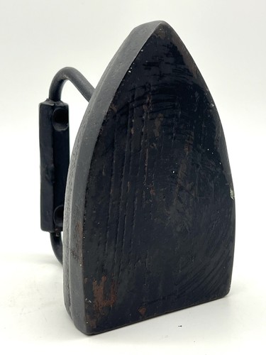 Antique Cast Iron Wapak #7 Sad Iron Door Stop - Picture 10 of 14