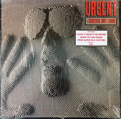 URGENT THINKING OUT LOUD 12'' VINYL ALBUM MANHATTAN MLT-46680 1987 US PRESS