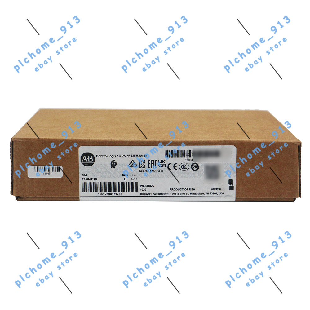 New Allen-Bradley 1756-IF16 ControlLogix 16 Point Analog Input Module