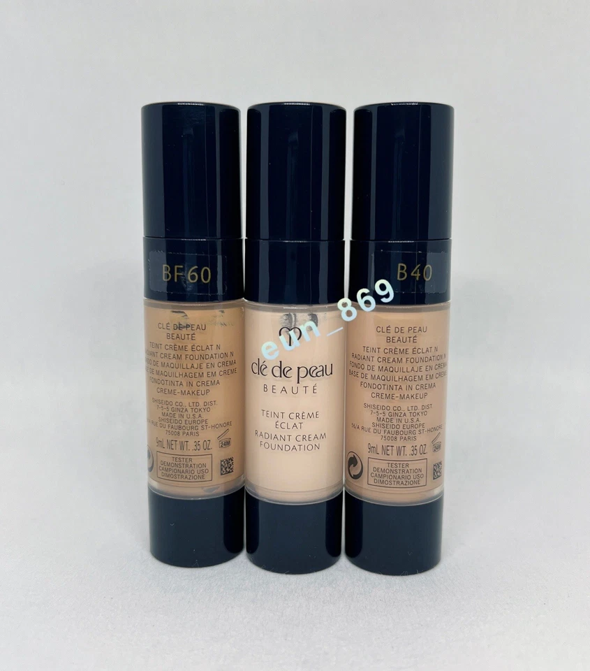 CLÉ DE PEAU BEAUTÉ Cle De Peau Beaute Radiant Cream Foundation 0.35oz / 9ml CPB Choose Shade New