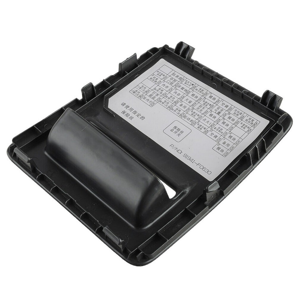 For 2017 2018 HYUNDAI ELANTRA Center INTERIOR FUSE BOX COVER LID DOOR TRIM