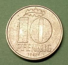 NRD 10 fenigów 1967