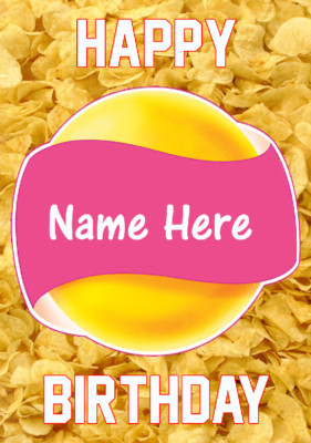pncpc Garnelen Cocktailchips jeder Anlass personalisierte Grußkarte Geburtstag