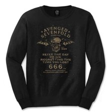 Image of Avenged Sevenfold 'Seize The Day' Long Sleeve T shirt - NEW