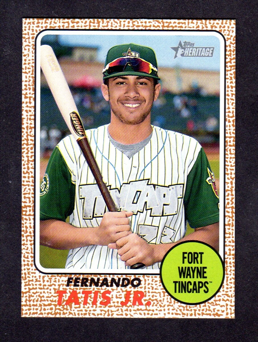 2017 Heritage Minors #99 Fernando Tatis Jr. WHITE SOX ROOKIE NM