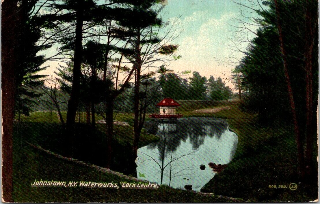 Vintage Postcard. Waterworks, Cork Centre, Johnstown, New York. AP. eBay
