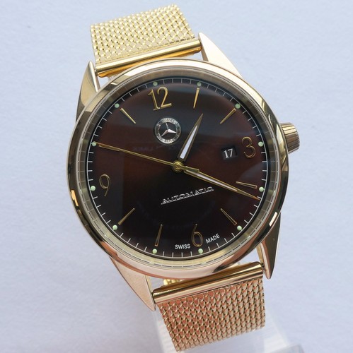 Mercedes Benz Classic Racing Heritage Sport Car Accessory Swiss Automatic Watch - Picture 8 of 24