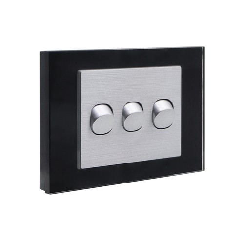 SAA Electrical Wall Power Point Socket GPO Black Glass Switch Panel Outlet 10A - Picture 17 of 26