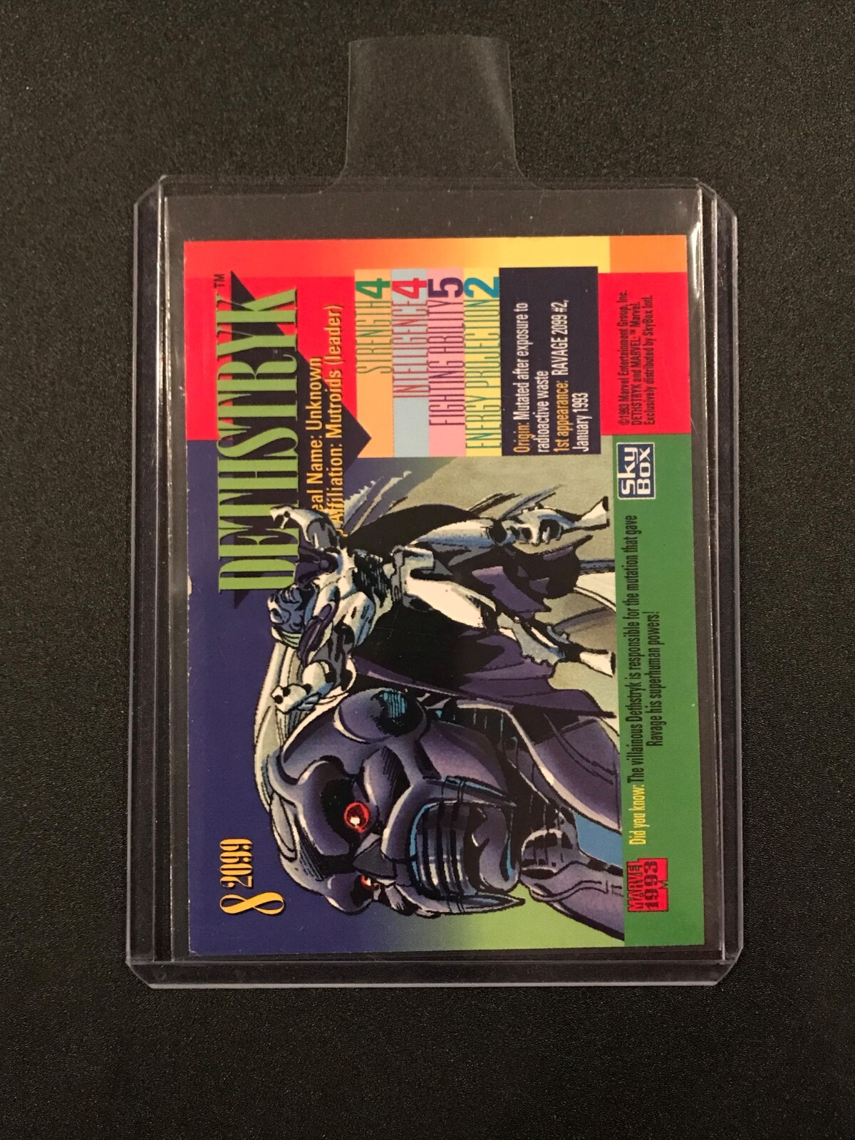 1993 Marvel Universe Skybox 2099 Red Foil SinglesYou ChooseFinish