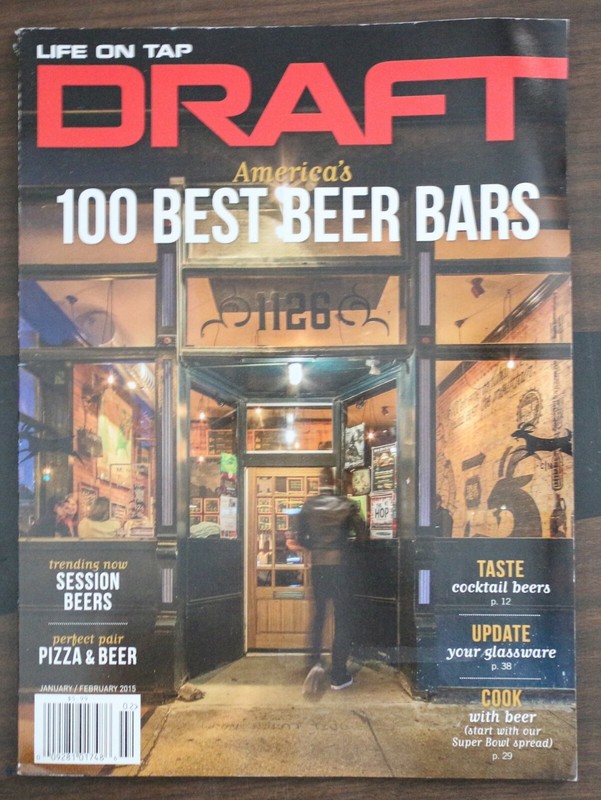 Draft Magazine — Life on Tap — 2015 6 issues