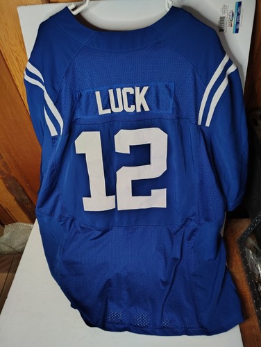 Indianapolis Colts Andrew Luck 12 Nike On Field jersey size 60 - Picture 3 of 7