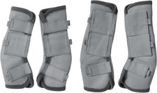 Fly Boots for Horses Set of 4, Breathable Comfy Mesh Horse Leggings Reduce Stomp