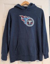 Vintage Tennesee Titans Blue Hoodie NFL Size M - L Cheezewhiz 10