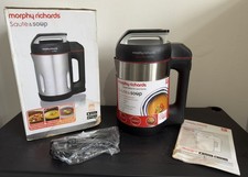 Soup Maker 1.6L 1000W Stainless Steel Morphy Richards Sauté