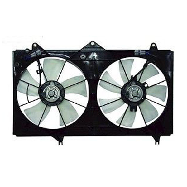 02-06 Camry US-Built Radiator AC Condenser Cooling Fan Assembly