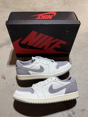 Nike Air Jordan 1 Retro Low OG Atmosphere Grey Sail Men s Size 13 CZ0790-101 DS