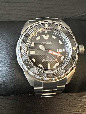 CITIZEN Promaster Marine Mechanical Diver 200m NB6004-83E 9051-S12... GZl1a6n8