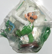 McDonalds Happy Meal Toy Super Maio Bros - Luigi Character Figure in Packet /M12