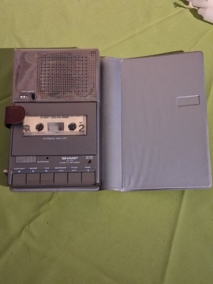 Vintage Sharp CE-152 Cassette Recorder with Case | eBay