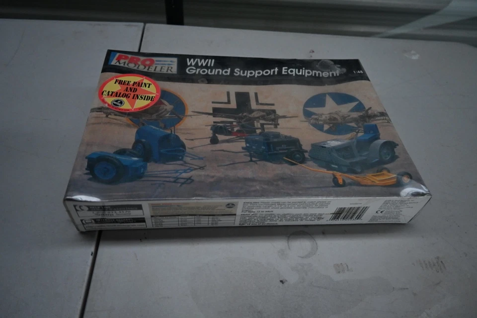 1/48 Pro Modeler WWII Ground Support Equipment detail model #85-5930 - Image 2 of 4