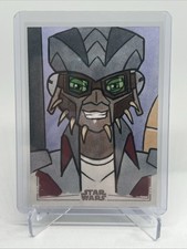 Marketplace image: 2026 Topps Chrome Star Wars Galaxy 1/1 Sketch By Ryan Finley
