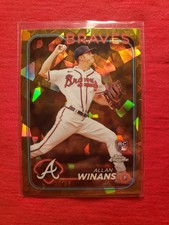 Allan Winans RC 2024 Topps Chrome GOLD ATOMIC REFRACTOR #50/50 BOOKEND