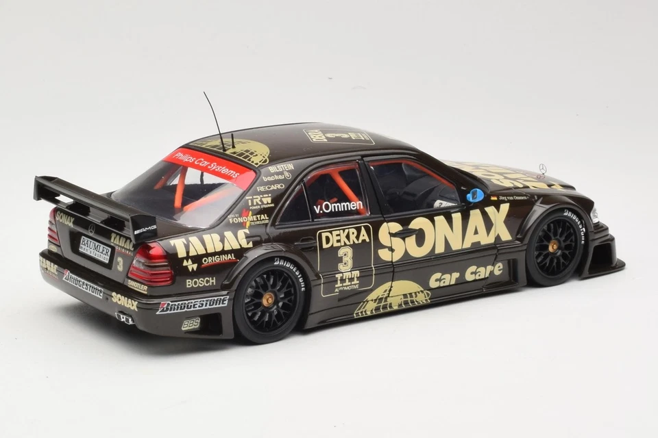 180953303 Mercedes C-Class W202 DTM Team AMG #3 J. van Ommen 1995 UT Models 1/18 - Image 3 of 4