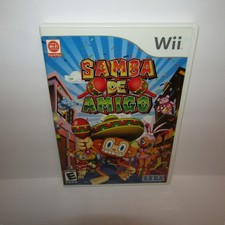 Samba De Amigo Nintendo Wii Video Game with Manual Tested and Working